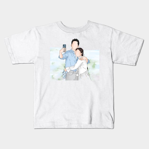 Shooting Stars Kids T-Shirt by ayshatazin